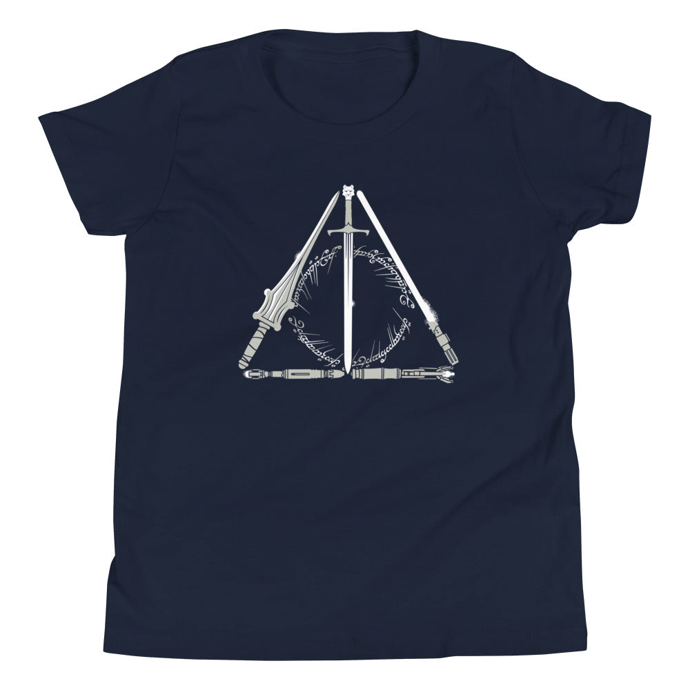 Nerdy Hallows Kid's Youth Tee