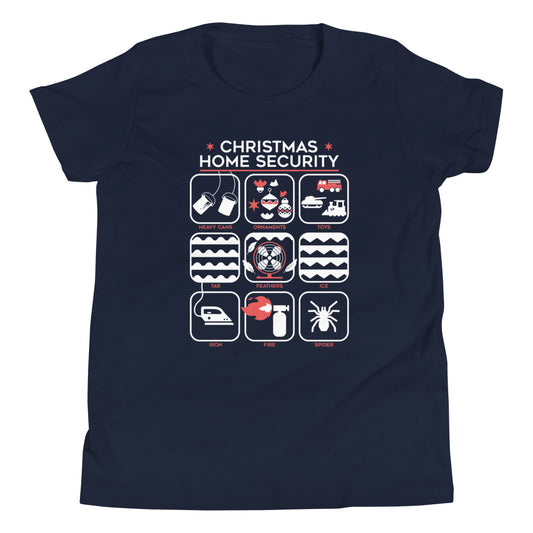 Christmas Home Security Kid's Youth Tee