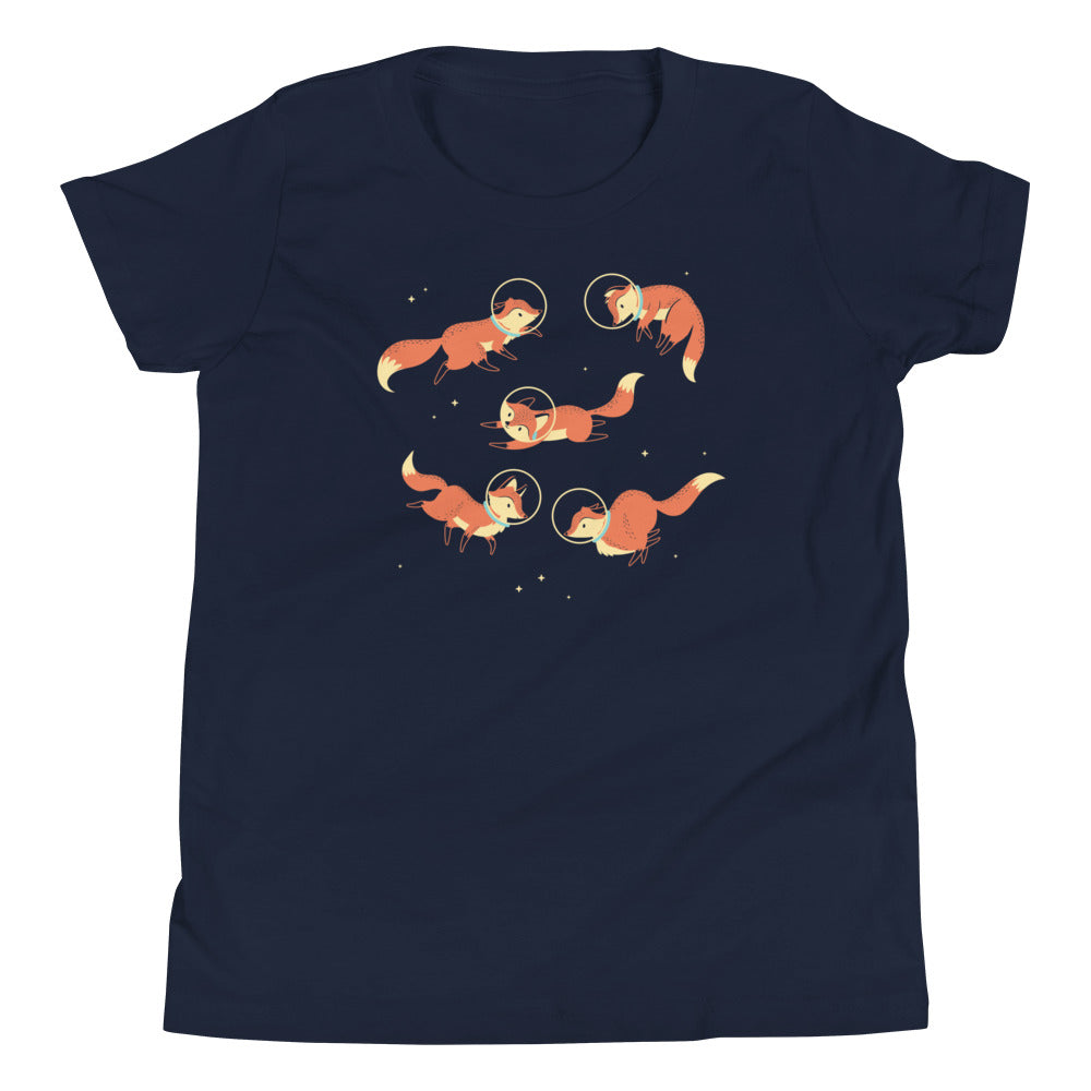 Foxes In Space Kid's Youth Tee