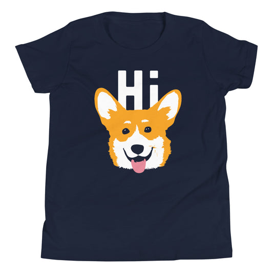 Hi Corgi Kid's Youth Tee