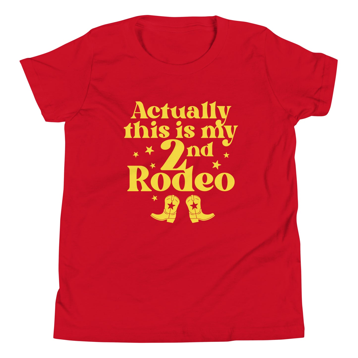 Actually This Is My 2nd Rodeo Kid's Youth Tee