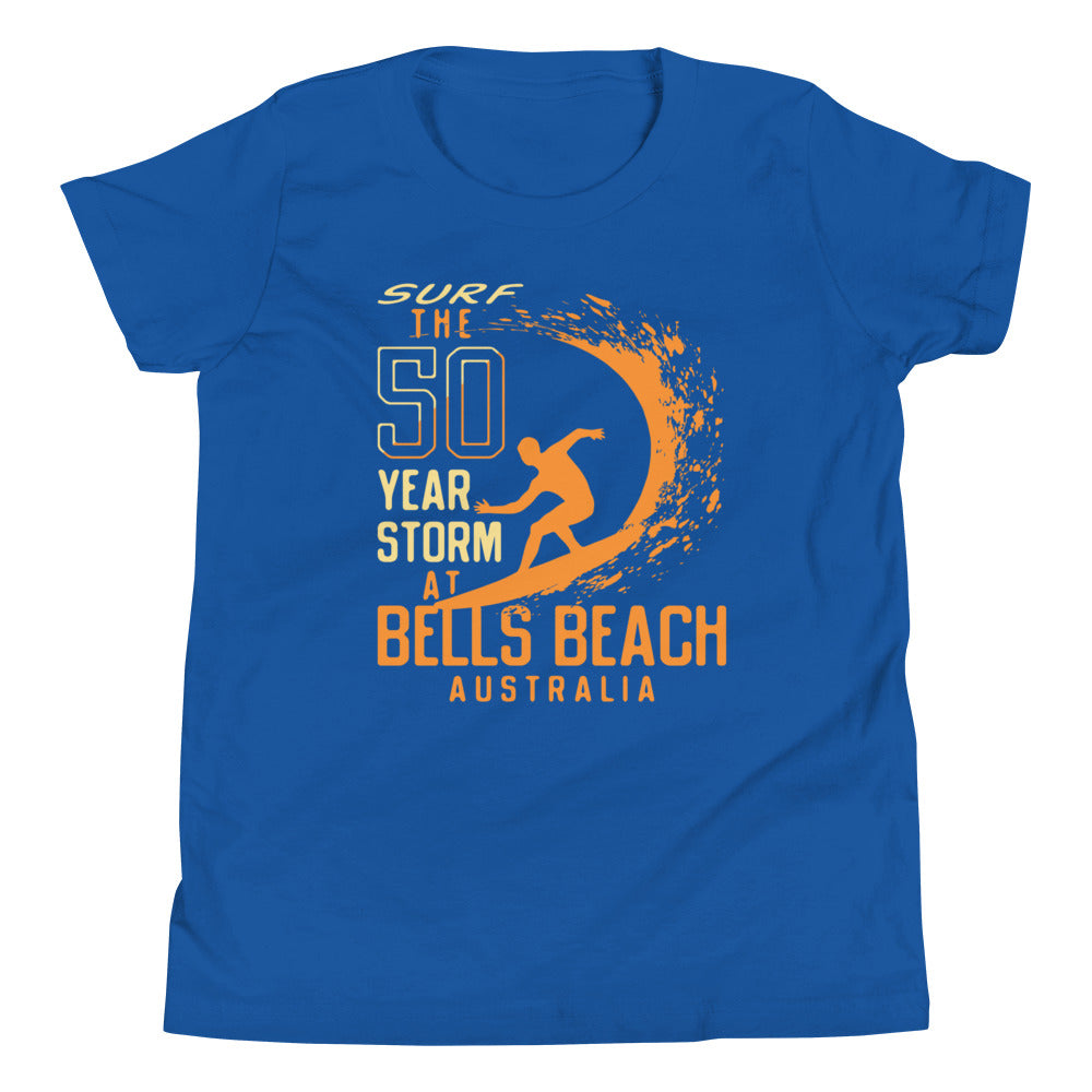 50 Year Storm At Bells Beach Kid's Youth Tee