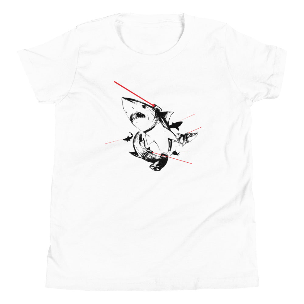 Sharks With Lasers Kid's Youth Tee